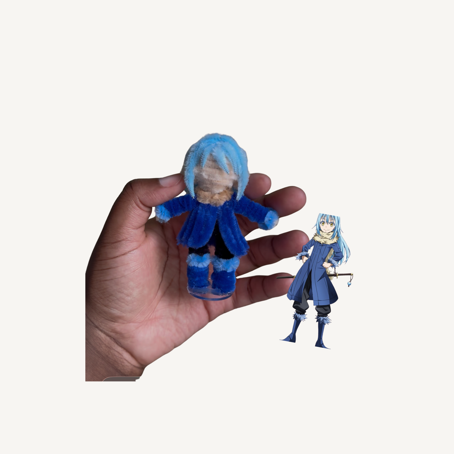Custom Mini Pipe Cleaner Doll