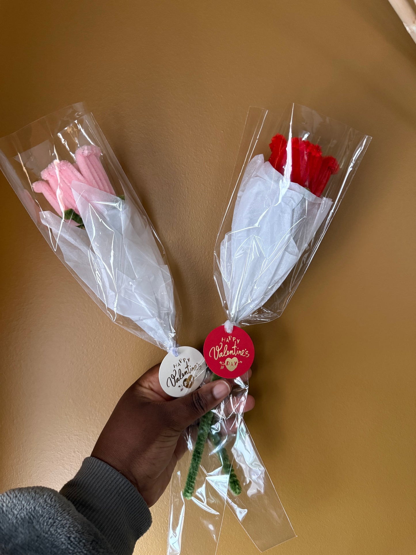 Single Rose Bloom – Handmade Valentine’s Rose Gift (Pink or Red)