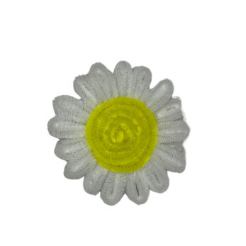 white daisy magnet front view